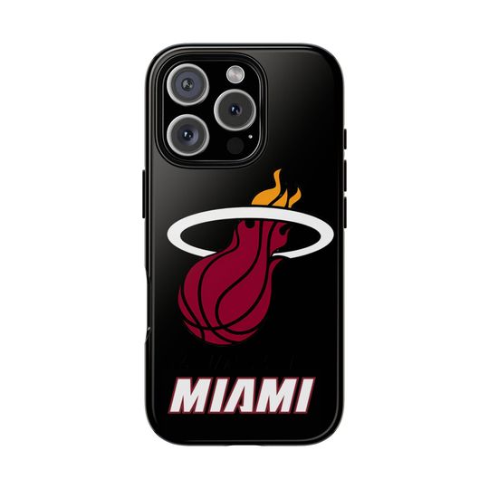 Discover Miami Heat Basketball Phone Case | Sports Logo iPhone Cover