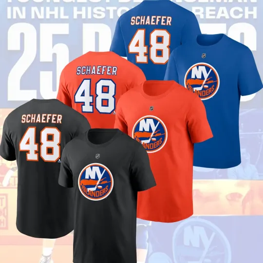 Discover Matthew Schaefer #48 New York 2026 Name & Number Unisex for Fans