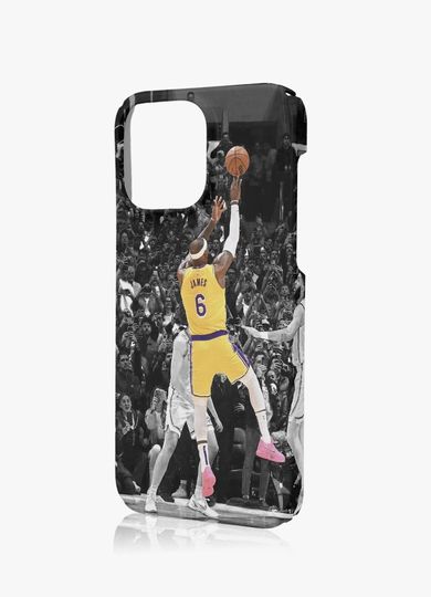 LeBron James iPhone Case: NBA Basketball Design