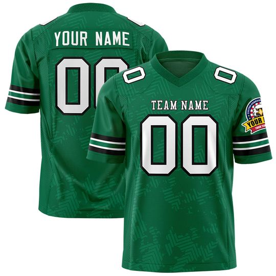 Discover KXK Personalized Football Jersey Custom Embroidered Women Men Matching Family Fan Gift Christmas Birthday Present for Sports Fans