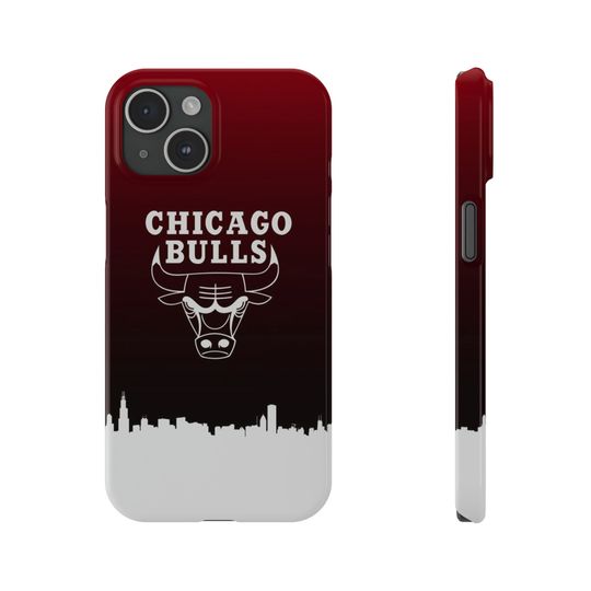 Chicago Bulls City - NBA Phone Cases - Protect - Durable - Colored - NBA Gifts - Basketball Gifts