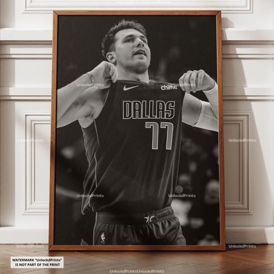 Discover Luka Doni Poster, Doncic Mavericks Print, Doncic Dallas Art, Dallas Mavericks Fan Gift Idea, Doncic Dallas Wall Art, NBA Decor, Png