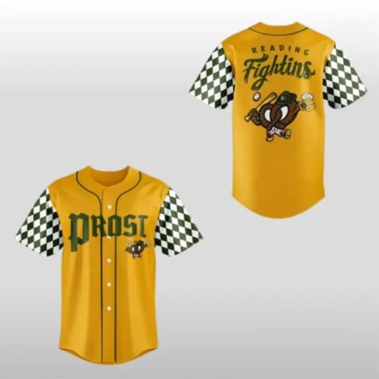 Discover Reading Prost 2026 Oktoberfest Beer Fest Night Jersey Giveaway - All Size