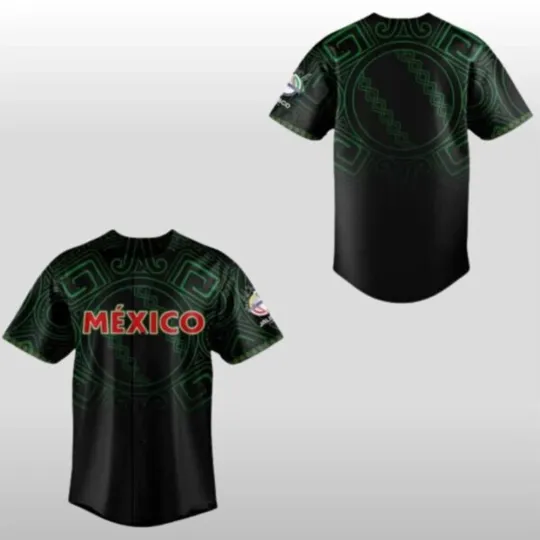 2026 Mexico Charros de Jalisco Beisbol Serie del Cari Jersey Giveaway - All Size