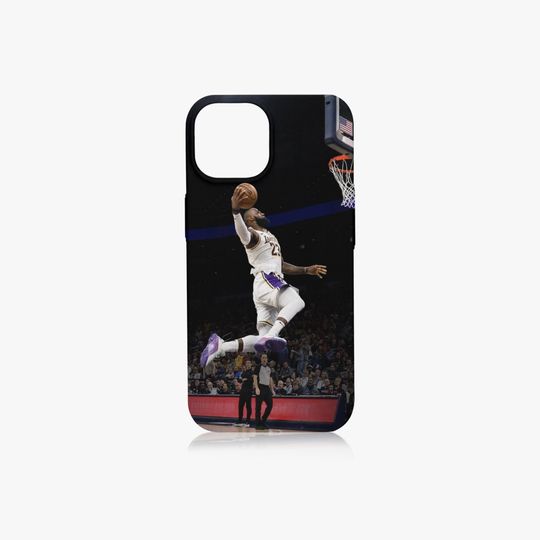 LeBron James Dunk iPhone Case: NBA Fan Gift