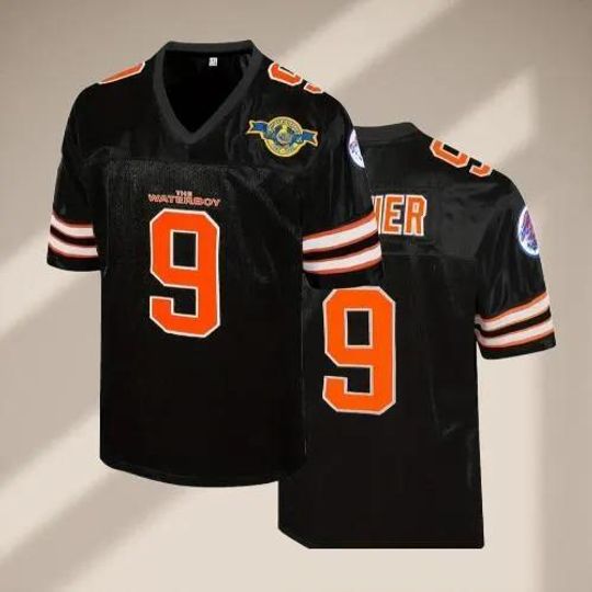 Discover Bobby Boucher #9 Football Jersey, Adam Sandler Football Jersey, V-Neck Sports Jersey