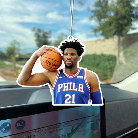 Joel Embiid Car Air Freshener / Perfect for Sports Lovers / Philadelphia