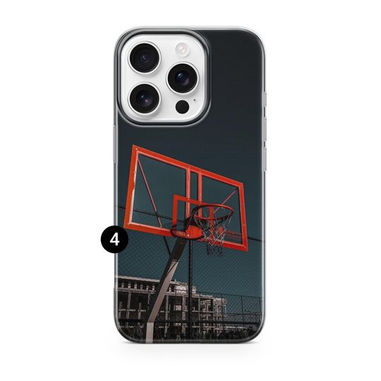 Discover Basketball Phone Case Sport Cover for iPhone 17 Pro Max, 16e, 15, 14, 12 Samsung S25 Ultra, S24 FE, A56, A16 Pixel 10 XL, 9a, 8