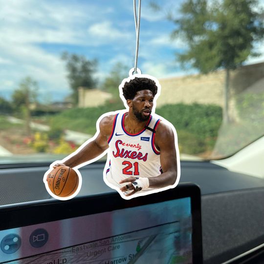 Discover Joel Embiid Car Air Freshener / Perfect for Sports Lovers / Philadelphia