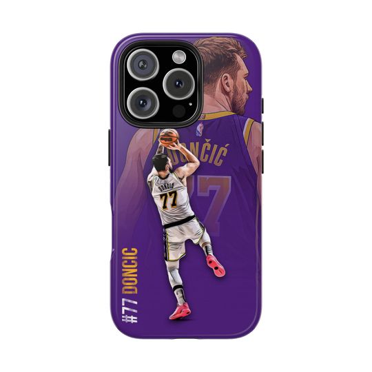 Discover Luka Doncic Lakers iPhone/Samsung Case: Protective Sports Phone Cover