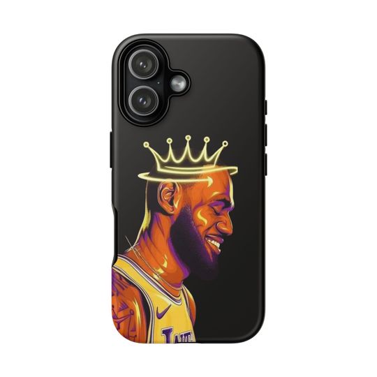 LeBron James Graphic Phone Case | Basketball Legend Design