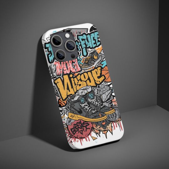 Discover Old-School Graffiti Basketball MagSafe tough case for iPhone