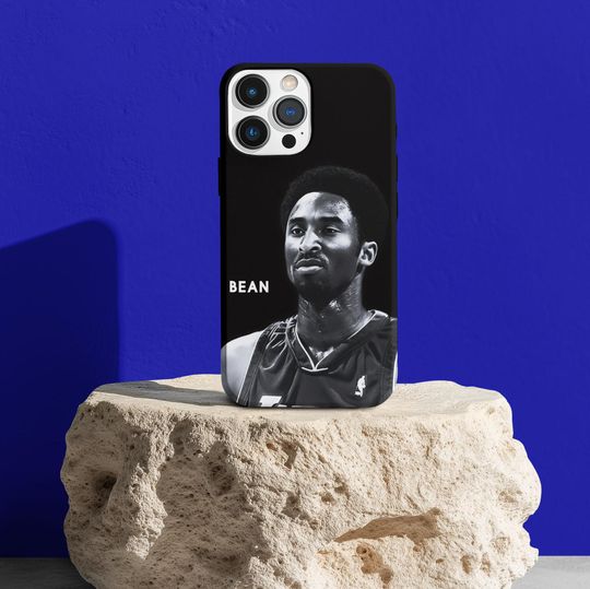 Discover Bean 24/8 Mamba Basketball iPhone Magnetic Case: Impact-Resistant Tough Cover - Fits iPhone 16 to 13, Unique Gift for Fans