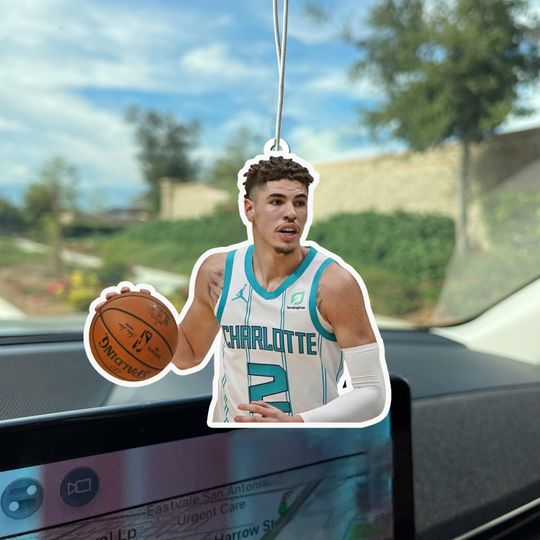 LaMelo Ball Car Air Freshener / Perfect for Sports Lovers / Charlotte