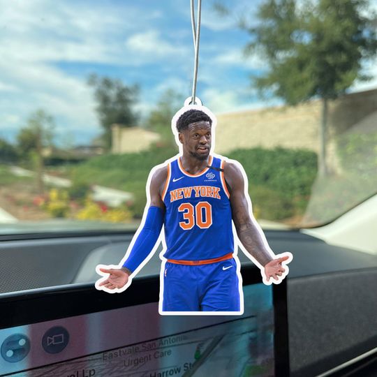 Julius Randle Car Air Freshener / Perfect for Sports Lovers / New York