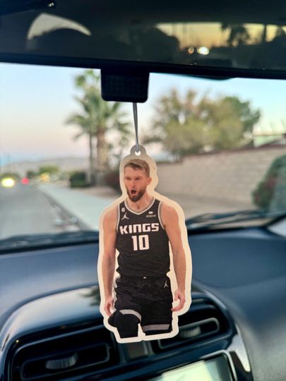 Domantas Sabonis Car Air Freshener / Perfect for Sports Lovers / Sacramento