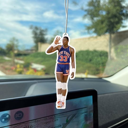Discover Patrick Ewing Car Air Freshener / Perfect for Sports Lovers / New York