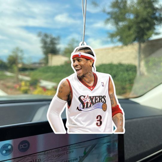 Discover Allen Iverson Car Air Freshener / Perfect for Sports Lovers / Philadelphia