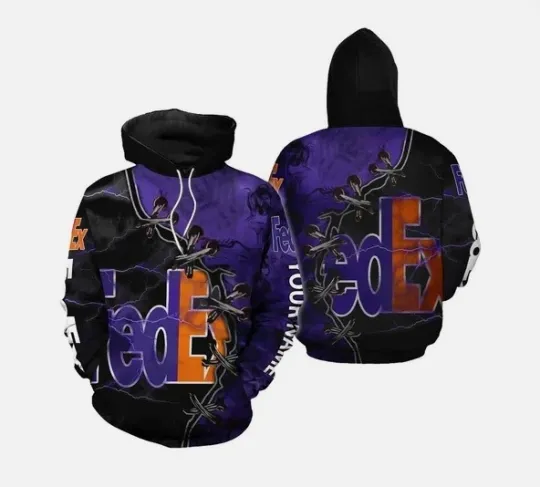 Cool new New Personalized FedEx Ground FedEx Hoodie 3D hoodie