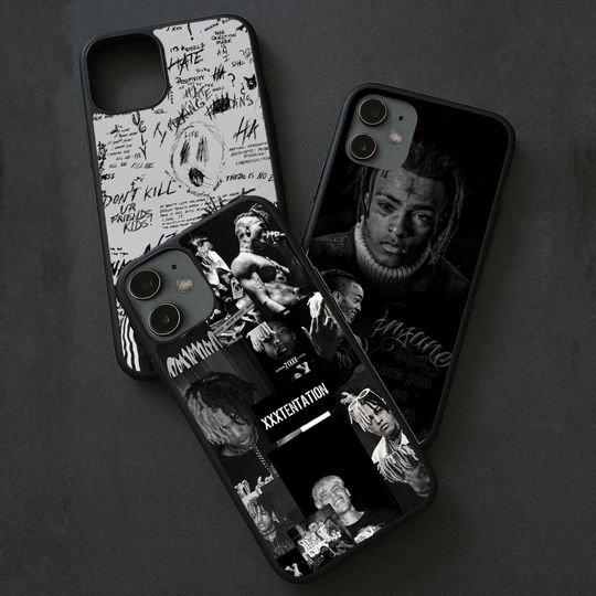 Inspired XXXTentacion Phone Case Cover for iPhone 16 Pro, 15, 14, 13, 12, 11, Pixel 9A, 8Pro,7, Samsung S25,S24,S23