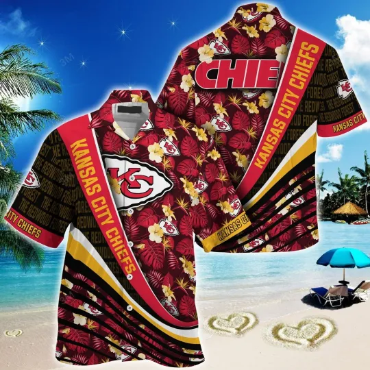 Discover Kansas City Football KC Chiefss Team Hawaiian Shirt Button Down Unisex Adults
