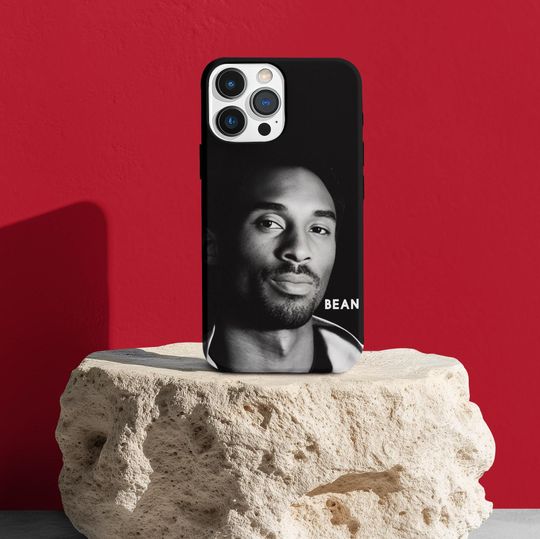 Discover Bean 24/8 Mamba Basketball iPhone Magnetic Case: Impact-Resistant Tough Cover - Fits iPhone 16 to 13, Unique Gift for Fans