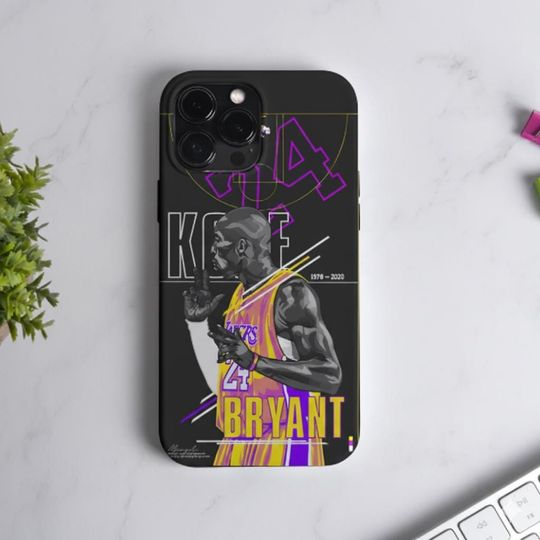Discover Kobe 24 Phone Cover /Soft Case for iPhone /Samsung- Basketball Legend Accessory The Mamba