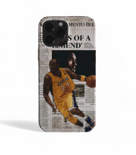 Discover Kobe 24 Phone Cover /Soft Case for iPhone /Samsung- Basketball Legend Accessory The Mamba