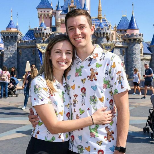 Discover Playful Toy Story Friends Balloon Polo Shirt, Woody Buzz Jessie Rex Bullseye Pixar Inspired Outfit, Hollywood Studios Vacation Golf Shirt