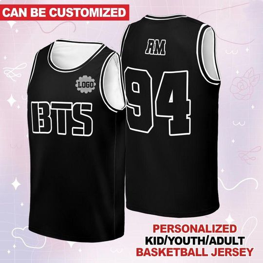 Discover Custom Kpop Members Basketball Jersey