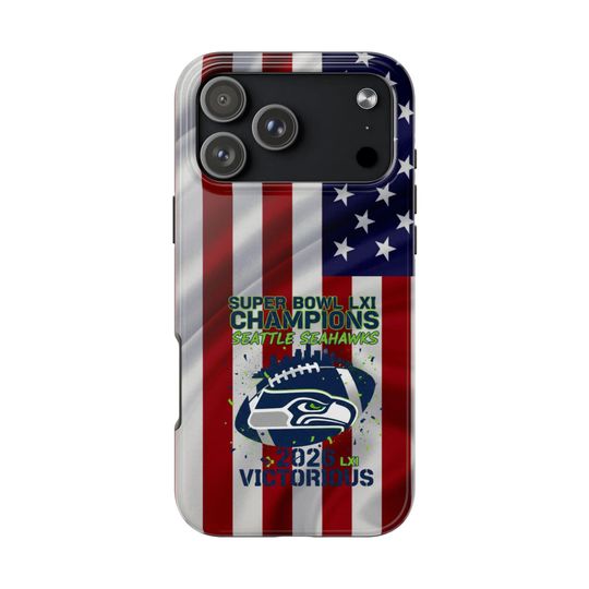Seattle Seahawks Super Bowl LXI Champions phone case | 2026 Victorious