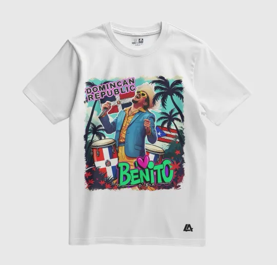 Discover Bad Bunny Dominican Republic Concert T-Shirt