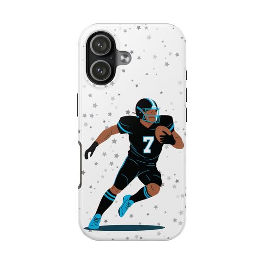 College Football Quarterback iPhone 17 Case | Number 7 Running Back Players Design, football Lovers