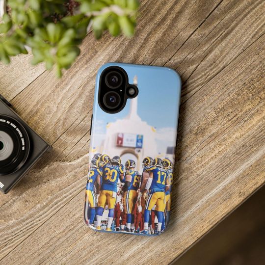 Discover LA Rams Phone Case Football Team Compatible with iPhone 12, 13, 14, 15, 16 & Samsung Galaxy S21, S22, S23 S24 series