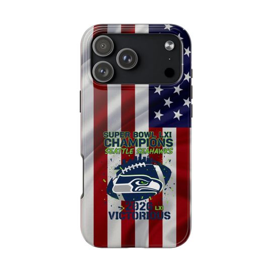 Seattle Seahawks Super Bowl LXI Champions phone case | 2026 Victorious