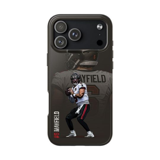 Baker Mayfield Buccaneers Phone Case: Tough football Fan Gift