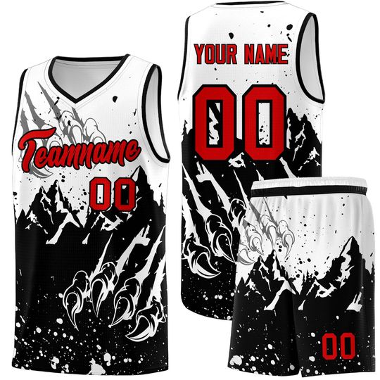Discover Personalized Basketball Jersey Custom Printed Team Name Number For Basketball Lover