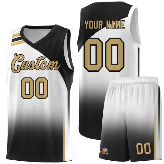 Discover Custom Printed Basketball Jersey & Shorts Set Men Youth Personalized Team Uniform Game Uniform Sublimated Design Sports Gift