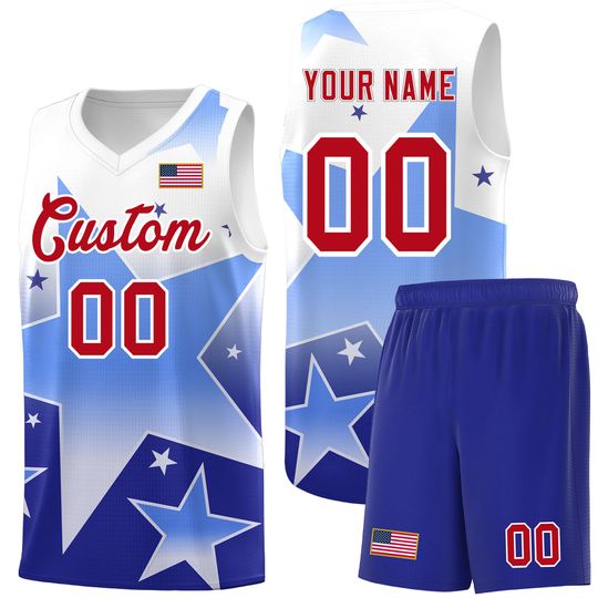 Discover Personalized Basketball Jersey and Shorts: Custom Team Name & Number