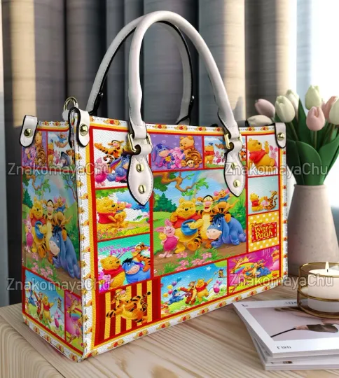 Discover Winnie The Pooh Leather Handbag, Winnie The Pooh Bear Shoulder Bag