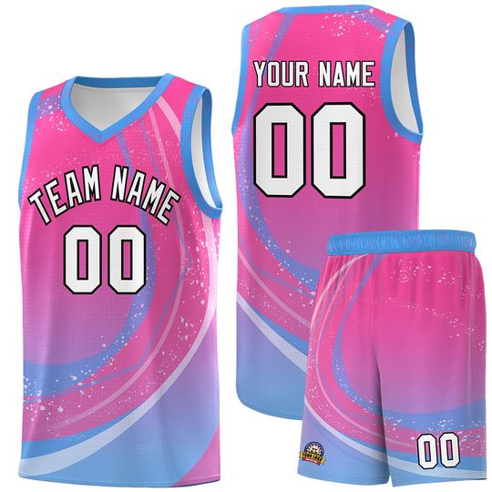 Discover Custom Night Sky Basketball Jersey Set, Personalized Name & Number