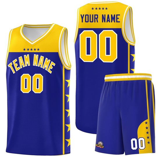 Discover Custom Basketball Jersey Set: Personalized Name & Number, Sports Uniform