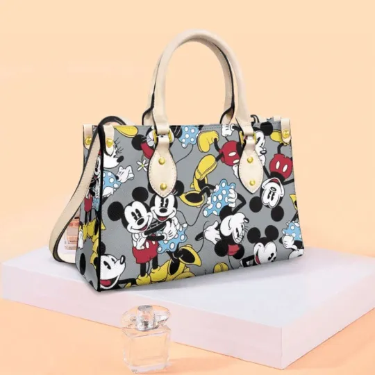 Discover Mickey Mouse Leather Bag Handbag Bag For Women