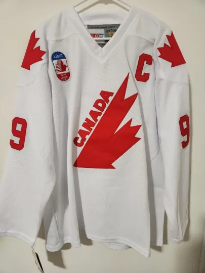 Discover Wayne Gretzky 1987 Canada Cup Throwback CCM Men's Hockey Jersey