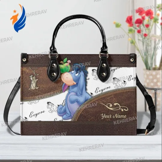 Discover Eeyore Winnie The Pooh Leather Handbag