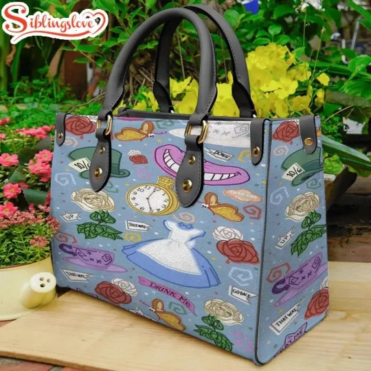 Discover Alice In Wonderland Disney Leather Handbag
