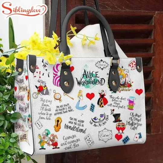 Discover Aladin Disney Christmas Cartoon Women Leather Handbag