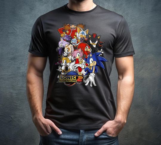 Discover Sonic Adventure 2 V2 Premium Unisex T-shirt