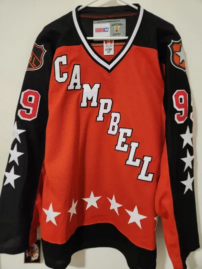 Discover Wayne Gretzky 1980s Throwback CCM Men's Hockey Jersey All-Star Game