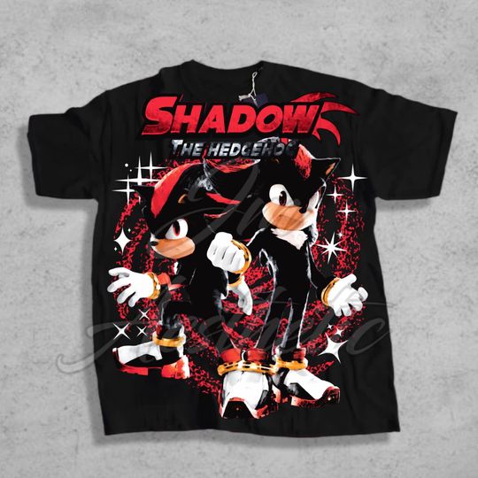 Shadow the Hedgehog Graphic Tee - Sonic Unisex Shirt